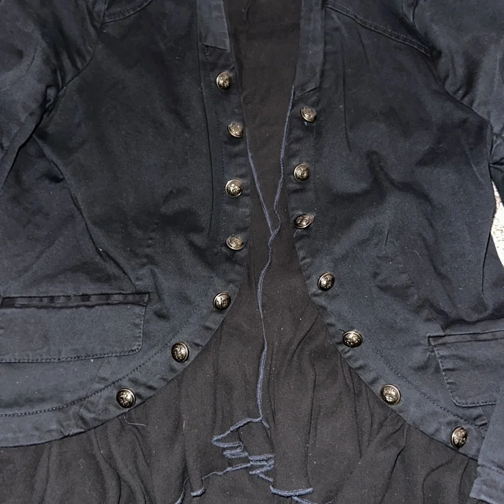 Free People Ruffle Romance Jacket XS - Picture 7 of 15